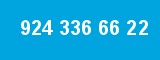 924 336 66 22